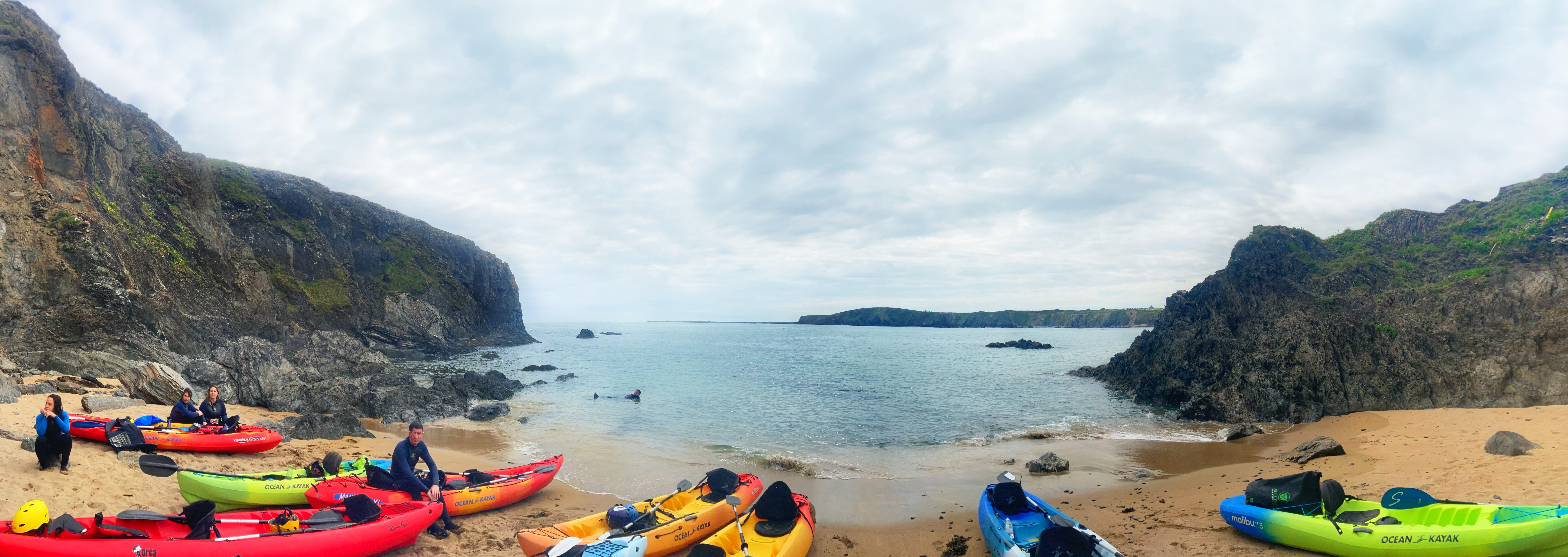 Kayaking Irish Experience Wexford Cookie FM Nirina-10